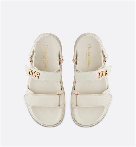 dior white dad sandals|Dior summer sandals.